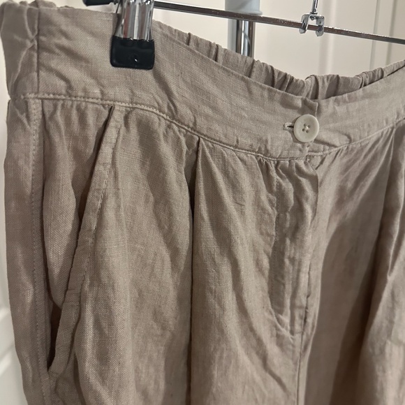 Women's 100% Linen Pants Holebrook Sweden Size Small LIKE NEW - Picture 5 of 9